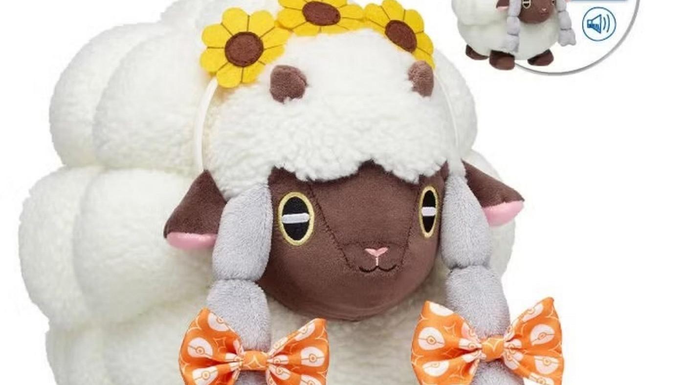 超大耿鬼與毛辮羊驚豔亮相！寶可夢再推聯名毛絨玩偶