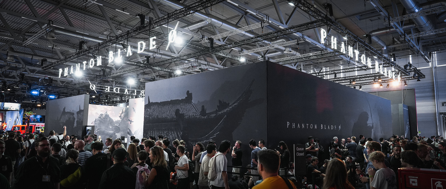 10分鐘停止排隊，500平米試玩區爆滿！《影之刃零》成科隆展最擁擠打卡地