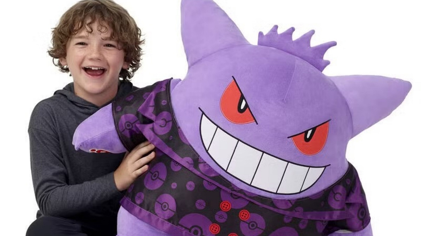 超大耿鬼與毛辮羊驚豔亮相！寶可夢再推聯名毛絨玩偶