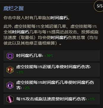 《最後紀元》虛空轉職時空腐朽流派玩法 《最後紀元》虛空轉職時空腐朽流派玩法