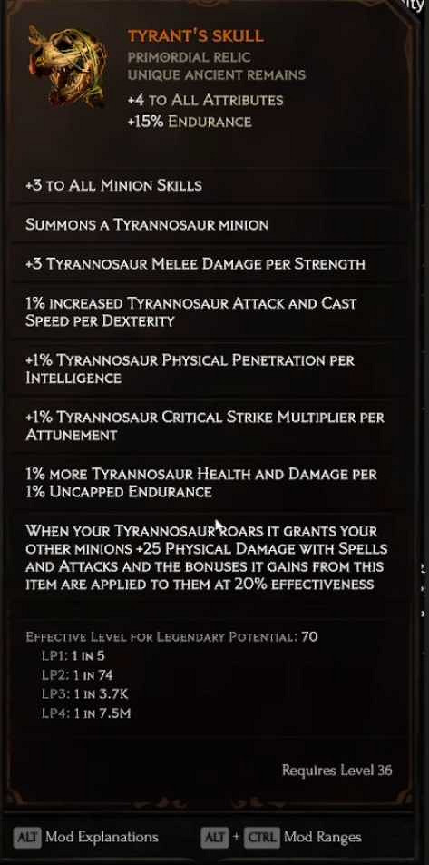 《最後紀元》S3新增暗金介紹 《最後紀元》S3新增暗金介紹