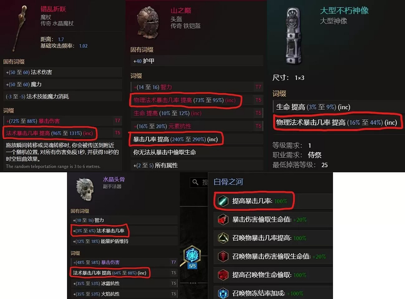 《最後紀元》暴擊機率計算方法