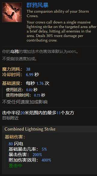 《最後紀元》獸王冰烏鴉多召BD玩法思路 《最後紀元》獸王冰烏鴉多召BD玩法思路