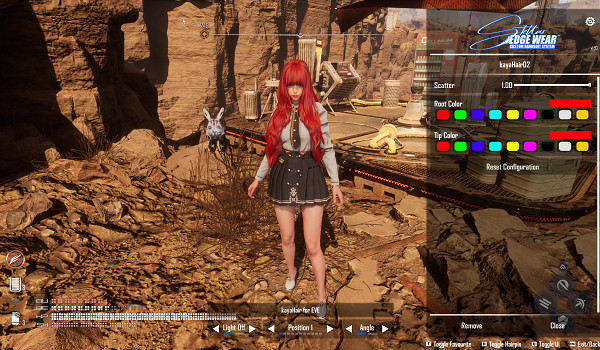 《劍星》卡雅物理髮型MOD發布!真實擺動+汗濕粘連效果 《劍星》卡雅物理髮型MOD發布!真實擺動+汗濕粘連效果