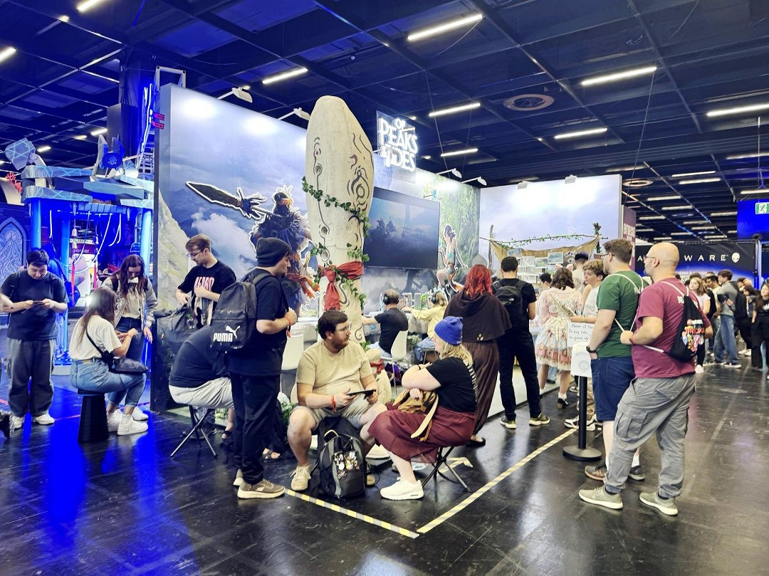 中國大陸研發遊戲《山外山》科隆遊戲展首秀獲得國外玩家喜愛 中國大陸研發遊戲《山外山》科隆遊戲展首秀獲得國外玩家喜愛