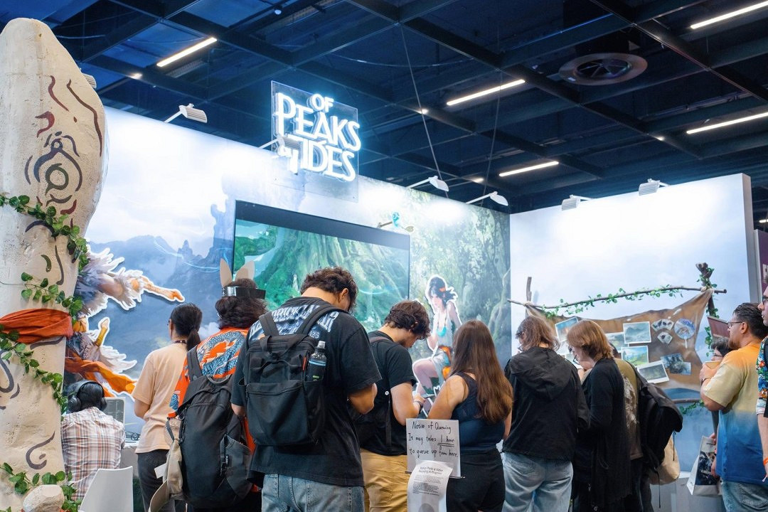 中國大陸研發遊戲《山外山》科隆遊戲展首秀獲得國外玩家喜愛 中國大陸研發遊戲《山外山》科隆遊戲展首秀獲得國外玩家喜愛