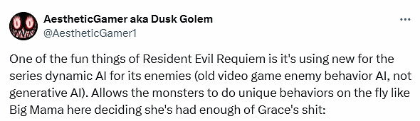 也太智能了！《惡靈古堡9》怪物會突然把東西扔過來