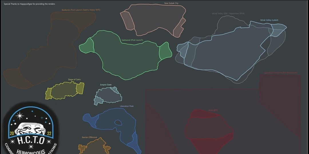 大逃殺模式超大地圖來了!《戰地風雲2042》全新地圖曝光 大逃殺模式超大地圖來了!《戰地風雲2042》全新地圖曝光