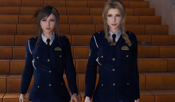 《FF7重生》警察製服MOD：4種配色+戰術裝備自定義