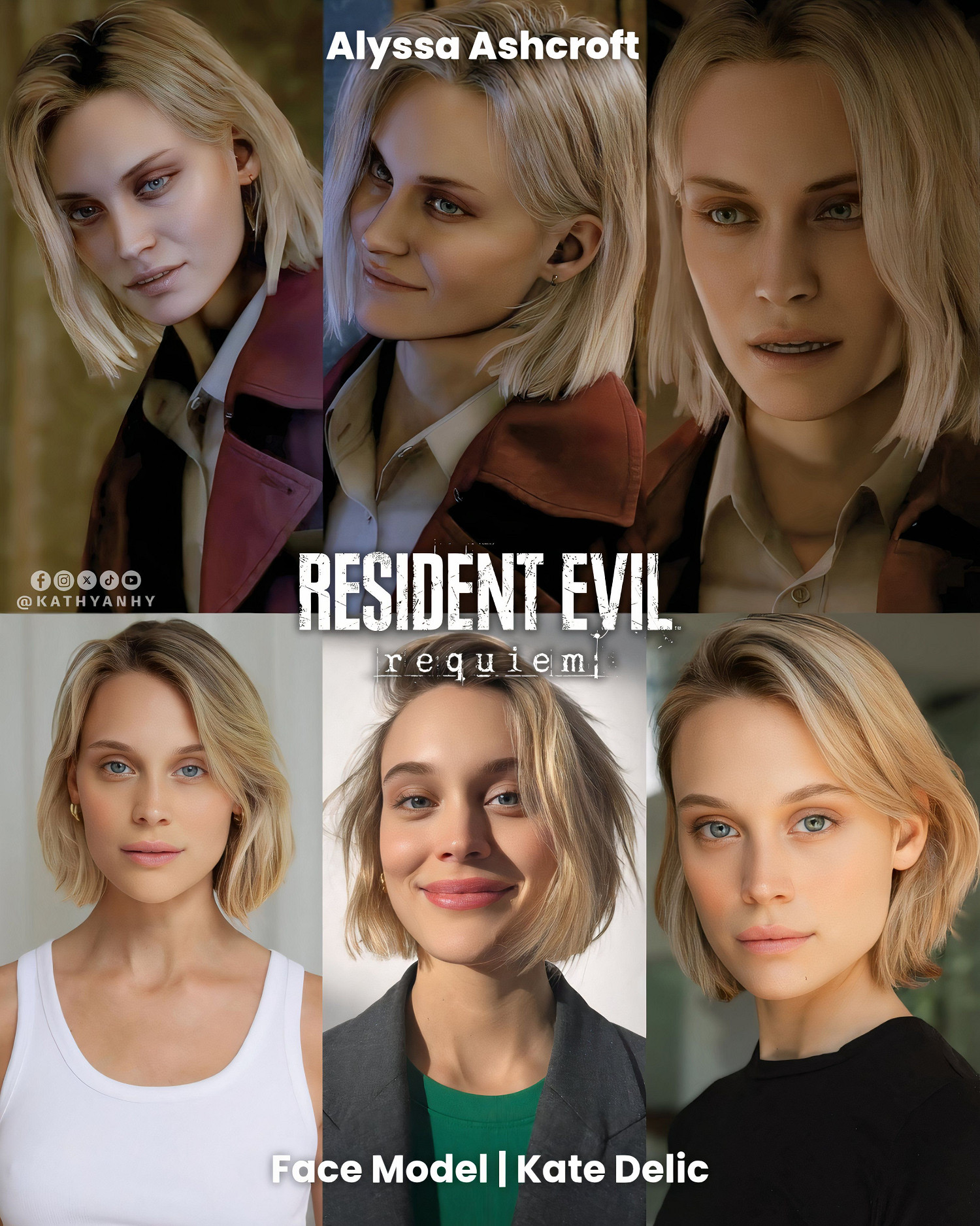 《惡靈古堡9》經典角色艾麗莎新身份登場!臉模超美 《惡靈古堡9》經典角色艾麗莎新身份登場!臉模超美