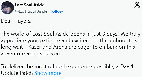 8月29日同步上線！《失落之魂》公布首發更新檔詳情