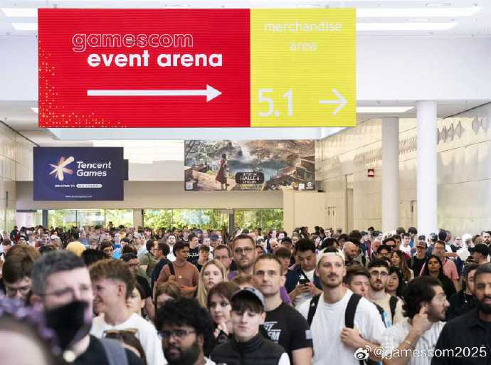 2025科隆遊戲展創紀錄：開幕夜直播中國觀眾占比過半