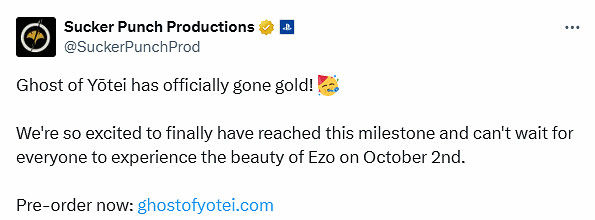 早報:《失落之魂》正式發售!《羊蹄山》進廠壓盤 早報:《失落之魂》正式發售!《羊蹄山》進廠壓盤