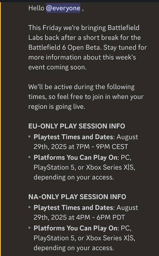 《戰地》玩家注意!全新實驗室測試今晚7點邀你參戰 《戰地》玩家注意!全新實驗室測試今晚7點邀你參戰