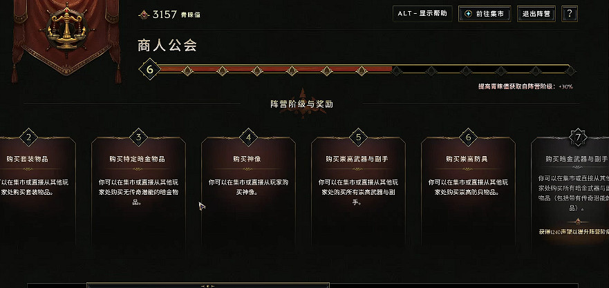 《最後紀元》命運之環和商人公會區別介紹 《最後紀元》命運之環和商人公會區別介紹