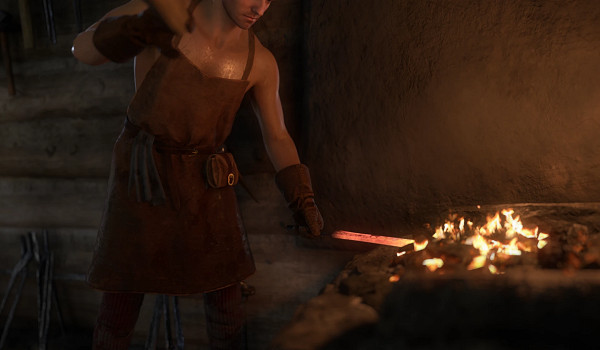 《天國2》無上衣圍裙MOD：汗濕金屬反光+動態傷疤系統