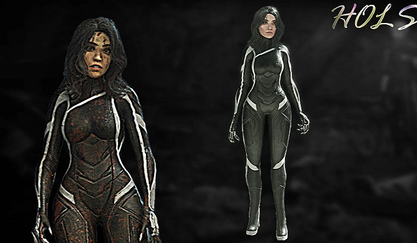 《光與影》黑貓戰衣MOD：夜光瞳紋+攀爬爪痕特效