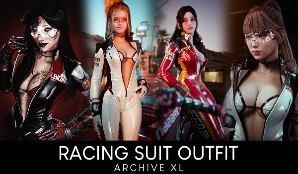 《電馭叛客2077》賽車手服裝MOD：熒光塗裝+氮氣尾焰特效