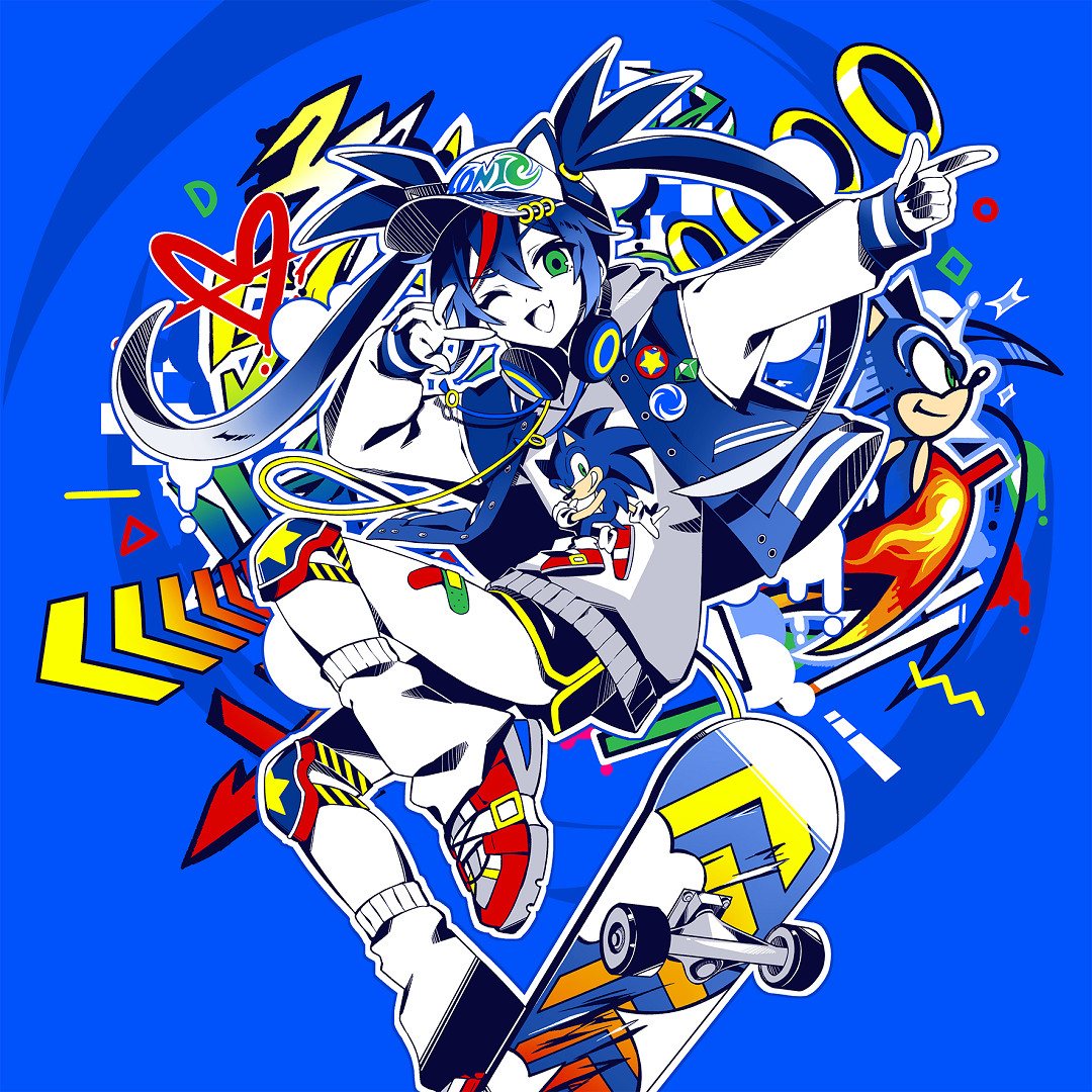 “索尼克”與“初音未來”特別合作企劃第二彈公開! “索尼克”與“初音未來”特別合作企劃第二彈公開!