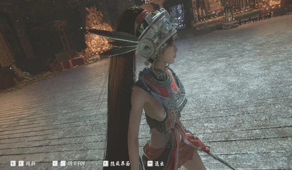 《明末》紅衣少女MOD:動態刺繡流光+雨天避水特效 《明末》紅衣少女MOD:動態刺繡流光+雨天避水特效