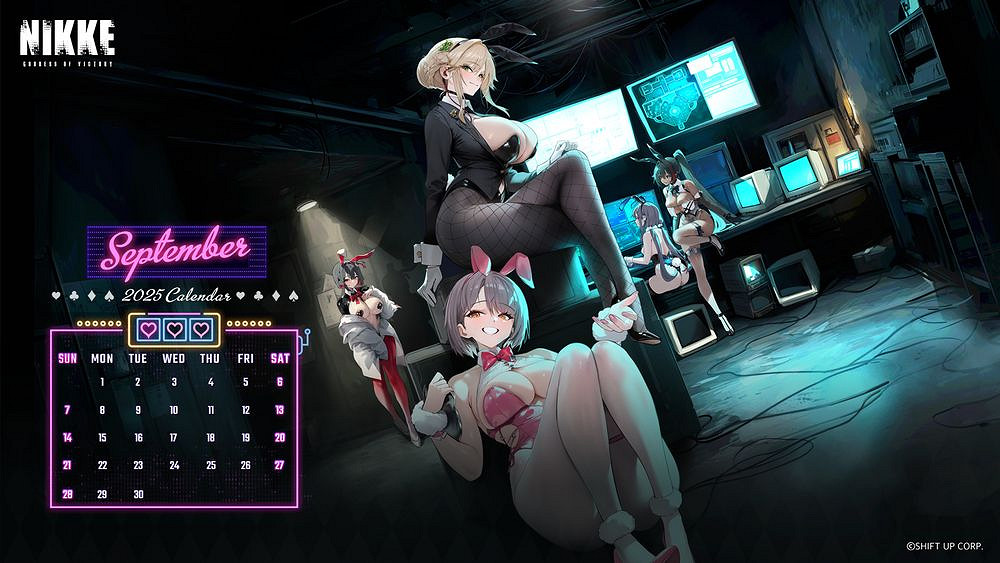 《勝利女神：妮姬》「特務兔女郎」與「花漾兔女郎」