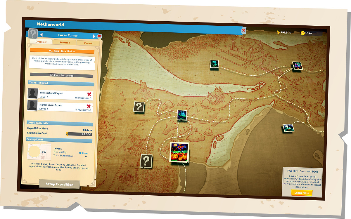 《雙點博物館》推出萬聖節限時主題更新Coven Corner 《雙點博物館》推出萬聖節限時主題更新Coven Corner