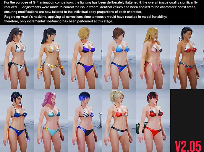 《鐵拳8》女角色胸部調整！更好展現各自的獨特性