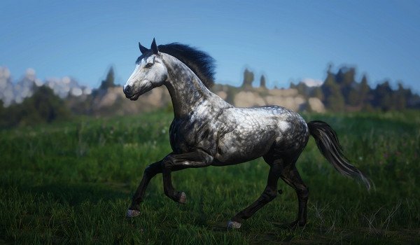 《荒野大鏢客2》達雷舒裡馬種MOD！鬃毛流光特效+傳說級耐力