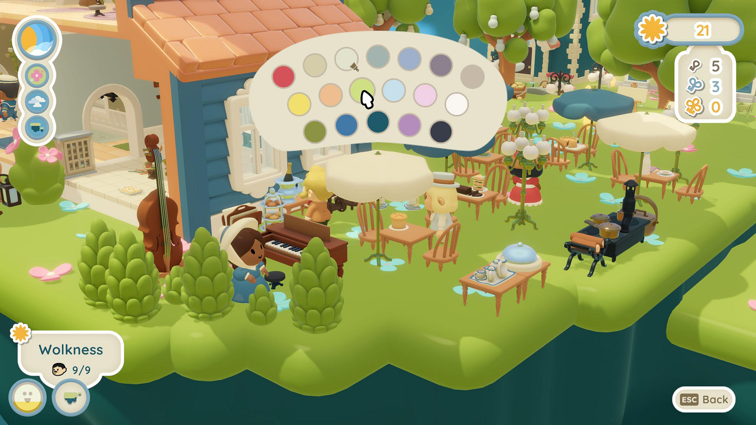 《汀可鎮》 浮遊空島定製自由 打造屬於你的溫馨模擬