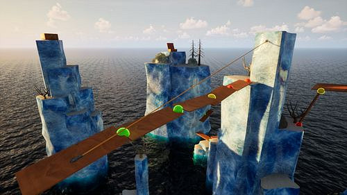 化身企鵝南極上搭建橋梁 獨立遊戲《連接》Steam上線