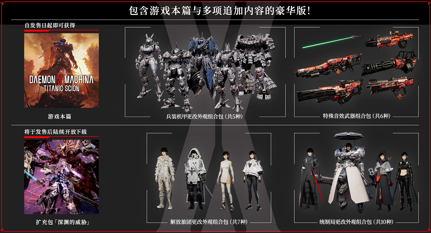 《機甲戰魔 神話之裔》今日正式發售!發售預告片同步揭曉最新更新資訊! 《機甲戰魔 神話之裔》今日正式發售!發售預告片同步揭曉最新更新資訊!