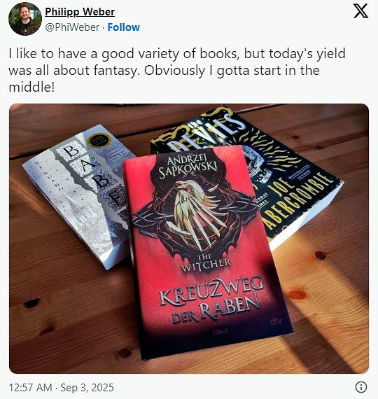 CDPR透露《巫師4》將融入小說《烏鴉的十字路口》內容 CDPR透露《巫師4》將融入小說《烏鴉的十字路口》內容