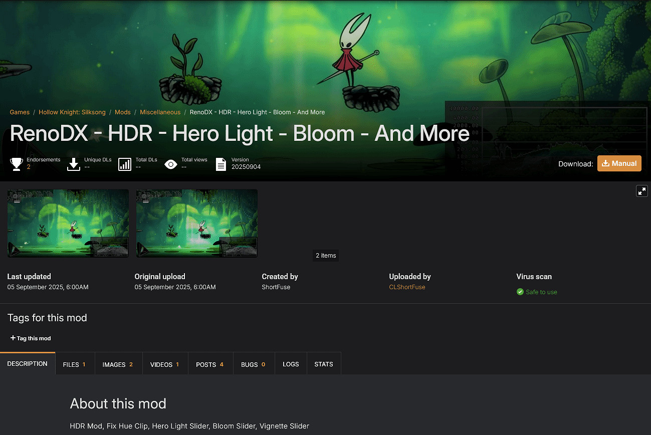 速度真快!絲之歌Mod已出:HDR支援、超寬屏支援等 速度真快!絲之歌Mod已出:HDR支援、超寬屏支援等