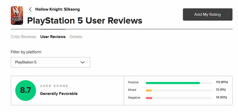 《絲之歌》M站評分下降 玩家評價：跑圖挫敗感太強！