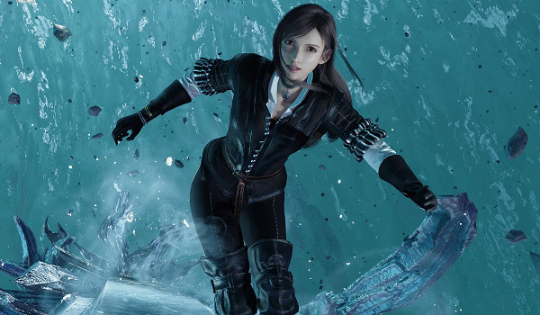 《最終幻想7重生》蒂法範格堡MOD！皮甲戰痕+銀劍掛件