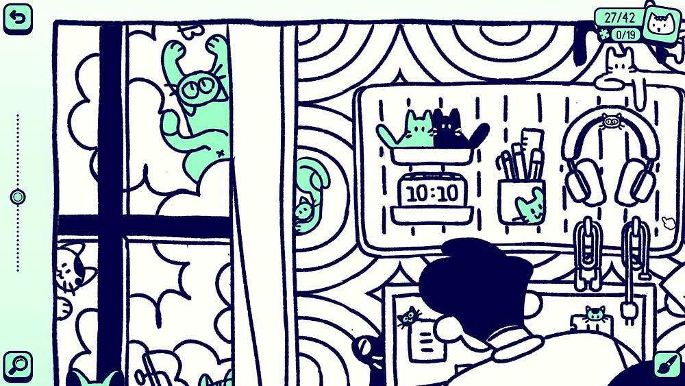 找出隱藏的貓咪!休閒解謎新作《貓圍繞我們:黑貓》 找出隱藏的貓咪!休閒解謎新作《貓圍繞我們:黑貓》