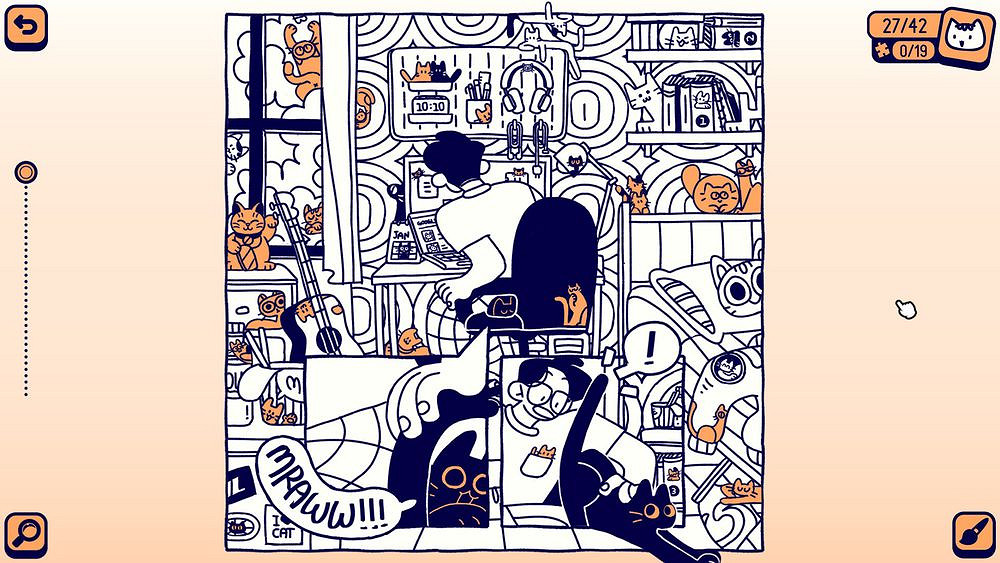 找出隱藏的貓咪!休閒解謎新作《貓圍繞我們:黑貓》 找出隱藏的貓咪!休閒解謎新作《貓圍繞我們:黑貓》