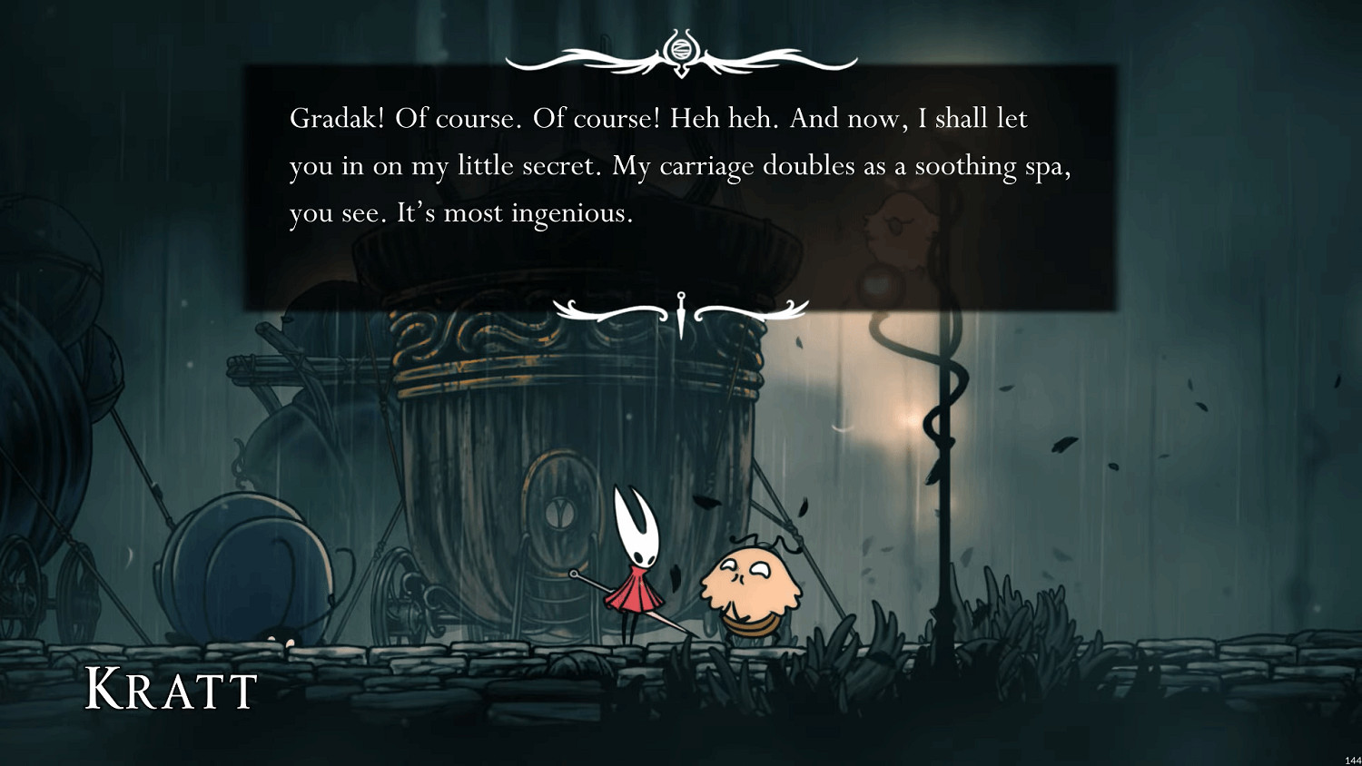 《空洞騎士：絲之歌》趣味彩蛋：NPC會偷看女主洗澡！