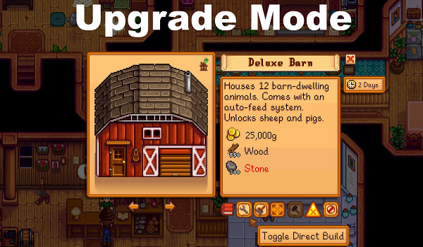 《星露谷物語》快速製造MOD！0秒完成+材料遠程呼叫