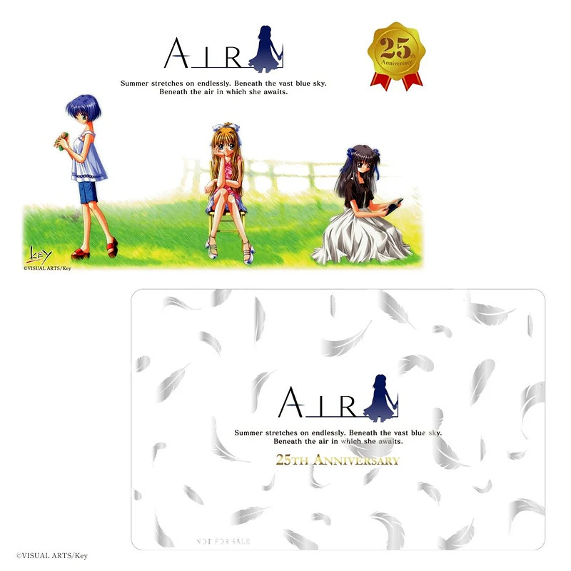 經典視覺小說遊戲《AIR》25周年紀念腕表開放預售 經典視覺小說遊戲《AIR》25周年紀念腕表開放預售