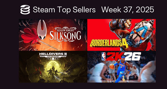 Steam最新一周銷量榜出爐:《絲之歌》毫無懸念登頂! Steam最新一周銷量榜出爐:《絲之歌》毫無懸念登頂!