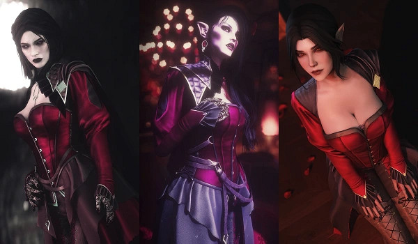 《上古卷軸5》酒窖女公爵MOD!絲綢晚禮服+葡萄酒瓶法杖 《上古卷軸5》酒窖女公爵MOD!絲綢晚禮服+葡萄酒瓶法杖