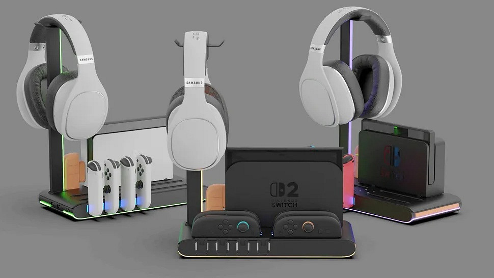 iMP發布Switch 2多功能充電底座:內建LED與卡帶儲存 iMP發布Switch 2多功能充電底座:內建LED與卡帶儲存