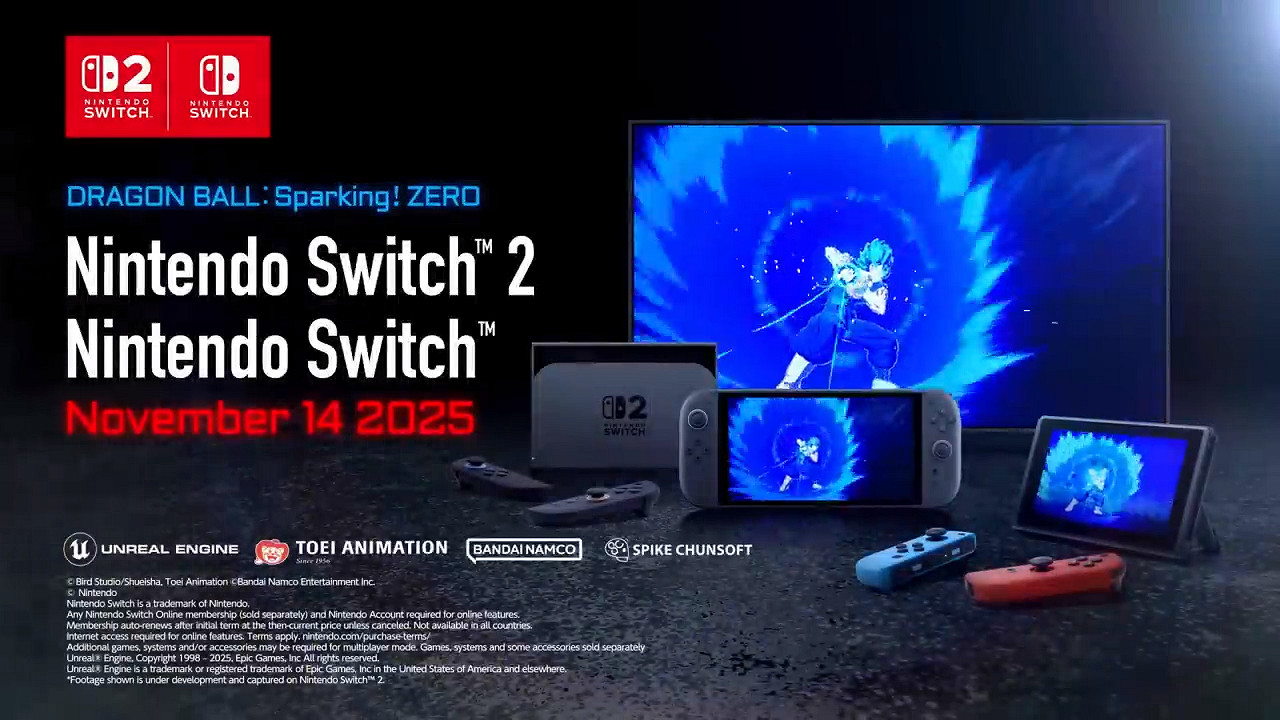 《七龍珠:電光炸裂!ZERO》Switch/Switch2版預告片 《七龍珠:電光炸裂!ZERO》Switch/Switch2版預告片