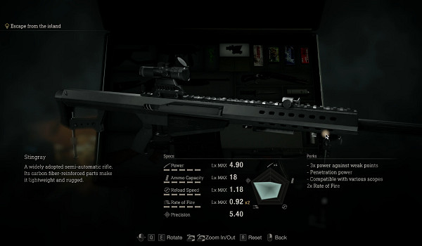 《惡靈古堡4》巴雷特MOD！穿牆傷害+後坐力物理模擬