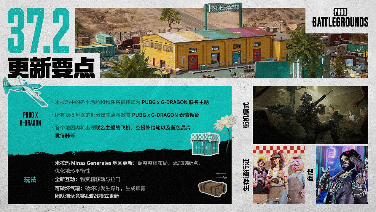 PUBGxGD權誌龍聯名，金秋農場大作戰正式上線