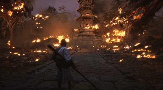 山西上演震撼無人機表演:生動演繹 黑悟空 經典形象 山西上演震撼無人機表演:生動演繹 黑悟空 經典形象