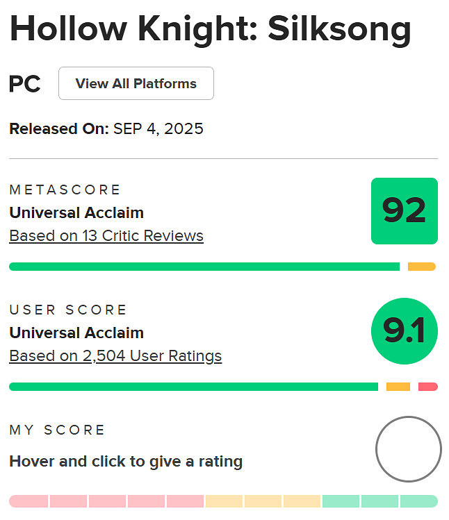 口碑回暖!《絲之歌》Steam中文好評率已經升至43% 口碑回暖!《絲之歌》Steam中文好評率已經升至43%