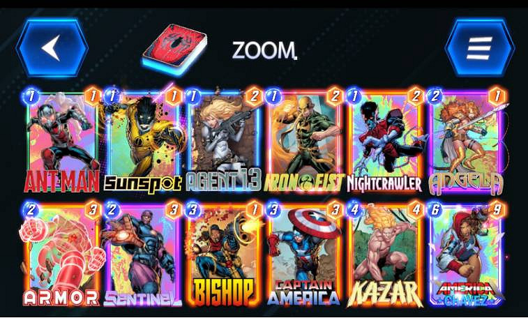 《Marvel Snap》新手卡組推薦