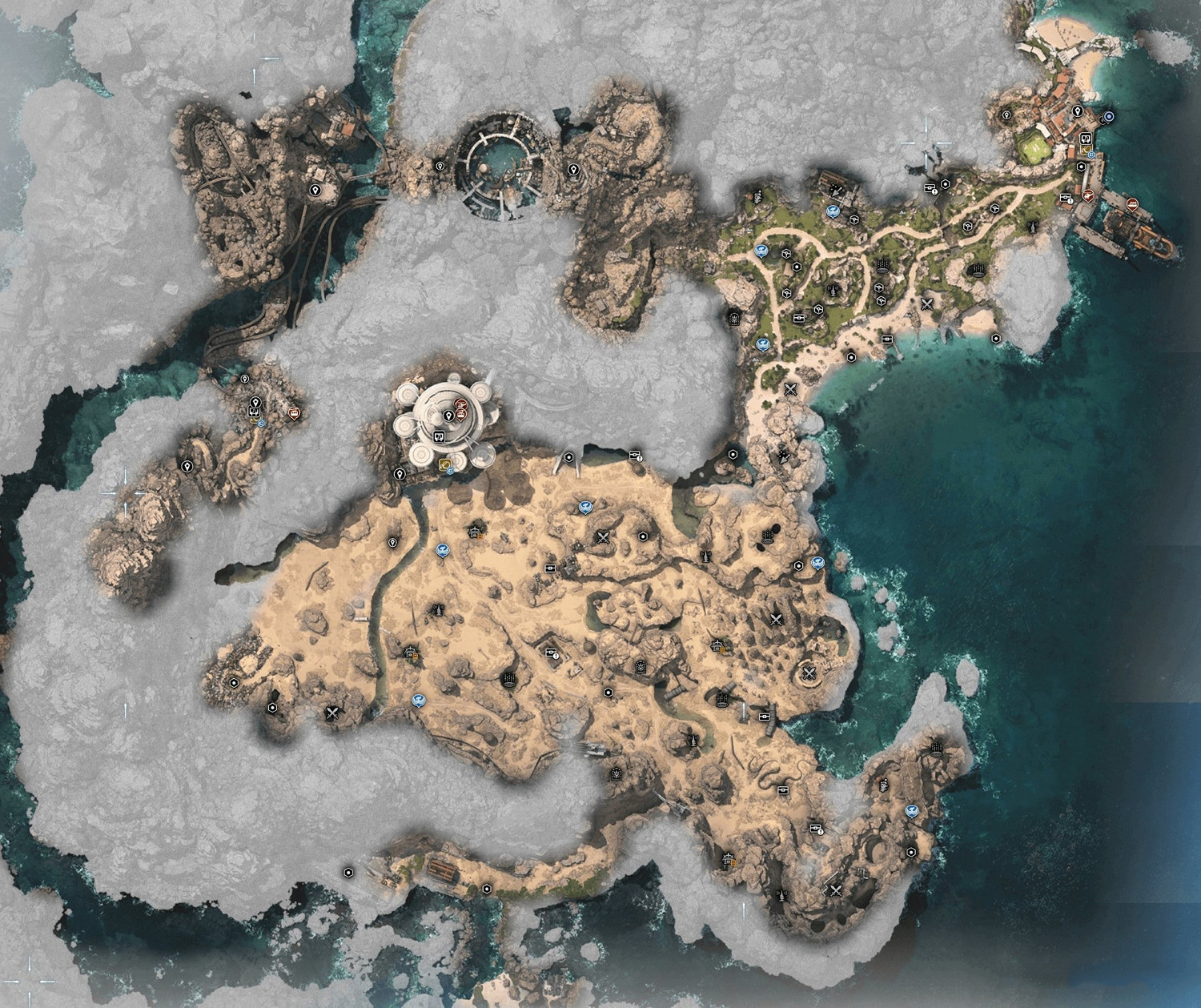 《最終幻想7重生》全區域地圖一覽